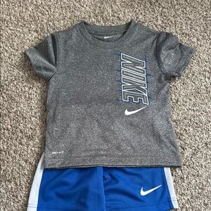 Nike Kids Gray Dri-FIT Outfit